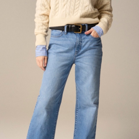 NWT J.Crew High-rise slim-wide jean in 1996 semi-stretch size J.Crew 36 - Picture 2 of 5